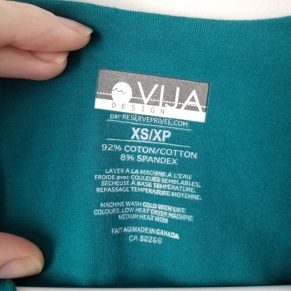NWT VIJA Design Skin-to-Skin Kangaroo Care and Nursing Top Jade, XS - Picture 8 of 14
